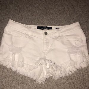 white shorts